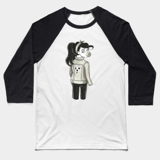 Pizza Girl Baseball T-Shirt